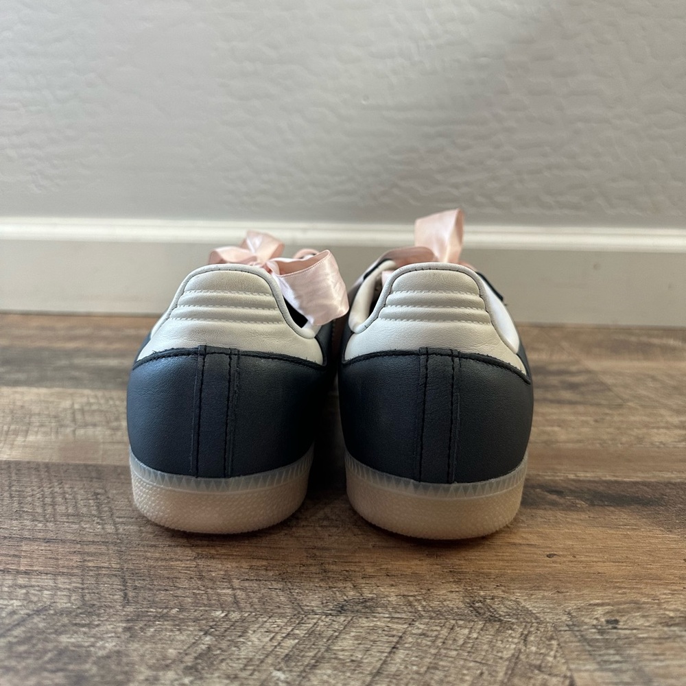 adidas Samba Black and White Sneakers - Picture 3 of 13